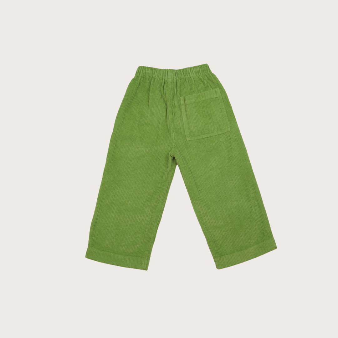 Ever Cotton Corduroy Trousers (Meadow Green)